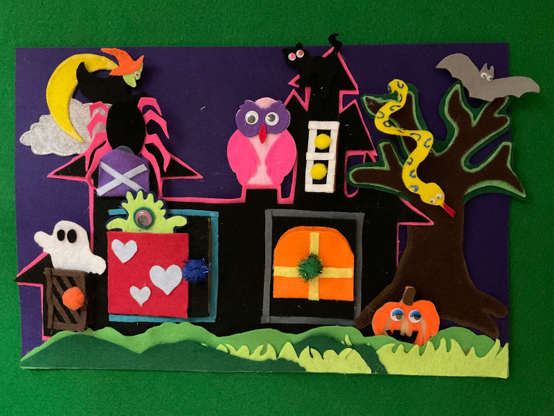 Halloween Felt Story & Song